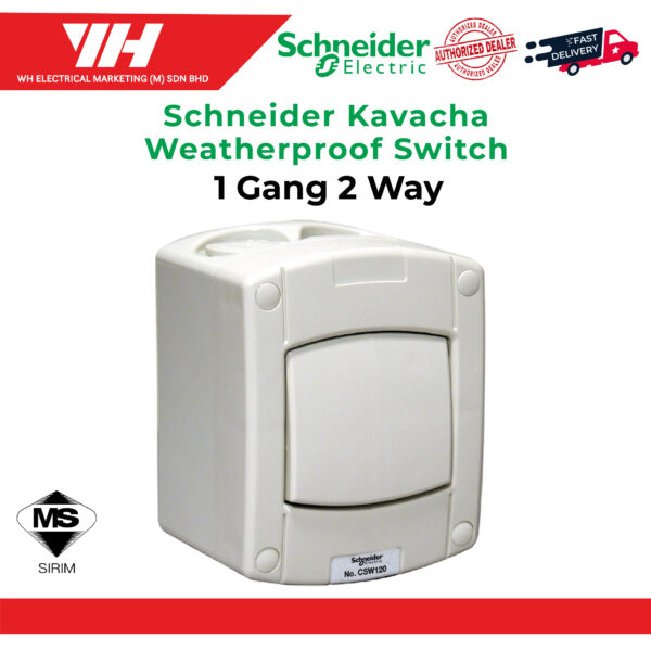 Schneider Kavacha Weatherproof Switch 07