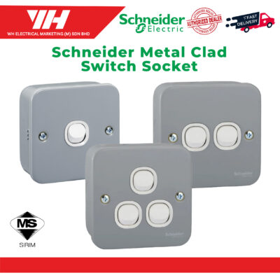 Schneider ESM Metal Clad Switches & Sockets