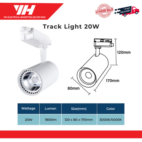 Track Light 20W web 02